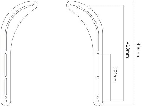 Impact Mounts Universal Soundbar Sound Bar Mount Bracket (Fixed Mount)