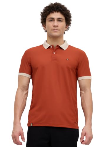 Image of Nostrum Mary Half Sleeve Polo T-Shirt with Two-Tone Collar, Stylish T Shirt for Men, Polo Tshirts for Men, Cotton T Shirt for Man, Casual Tshirt for Mens Boys