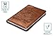 SOHOSPARK Mountains Refillable Faux Leather Journal, 6x8.7 Vegan Lined Writing Journal for Women or Men