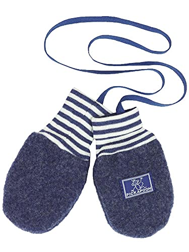 Moufles laine mérinos bébé douceur naturelle pour protéger ses petites mains