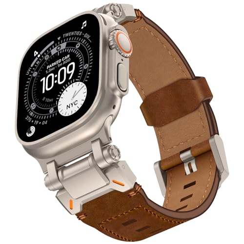 Image of KADES Rugged TPU Sport Band for Apple Watch Ultra 3 /2 /1 49mm, Metal Connectors for Apple Watch Series 11 /10 /SE3 46mm Series 9 /8 /SE2 /7 /6 /SE /5 /4 /3 /2 /1 45mm /44mm /42mm