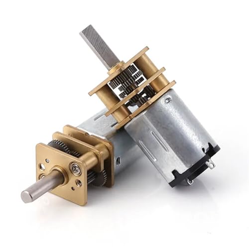 Motorreductor de metal micro de 3V-12V y alta precisión para cerraduras 3