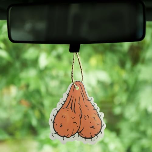 SMELLY BALLS Car Air FreshenerRude Gift For Him Boyfriend Husband Birthday Adult Fun Man Men Dad Christmas Stocking Filler Secret Santa Present Idea Brother Novelty Boss