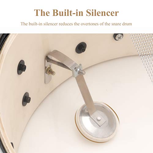 image for Eastar Snare Drum Set with Drum Sticks,for Beginners with Drum Stand, 