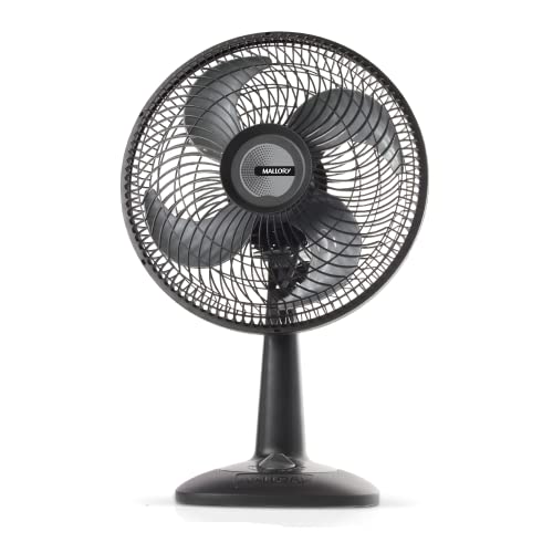 Ventilador Mallory de Mesa Eco TS Preto 220v