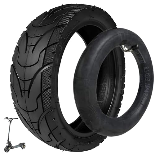 BITUME | Pneu pour Trottinette Électrique Dualton Mini Pop Togo Dualtron Dolphin Vsett 8/9 Pneu 8.5x3 Pouces pour Trottinette Électrique Roue Avant et...