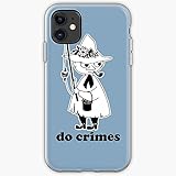 Phone Case Tumblr Moomin Folk Anime Moomins Swedish The Snufkin Art Compatible with iPhone 12/13 Pro...