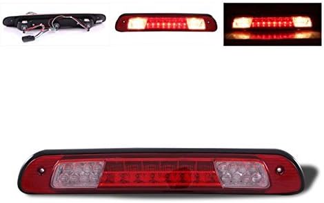 AmeriLite Red/Clear LED High Mount Stop Cargo 3rd Brake Lights For Toyota Tundra