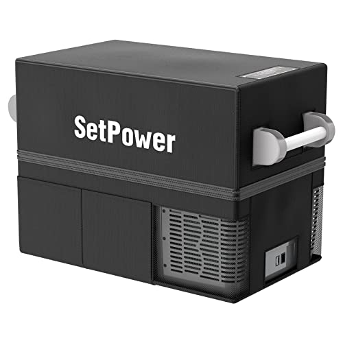 Image of Setpower Insulated Protective Cover for AJ40 or AJ50 Portable Refrigerator Freezer, suitable for AJ40 AJ50 Both, Flexible Model