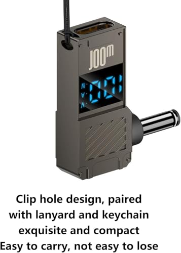 Image of 100W Female Type-C to Laptop Charging Adapter Converter Compatible with Lenovo IdeaPad Yoga Laptop Series, Chro-mebook, Liteon, (4.0X 1.7MM Adapter)