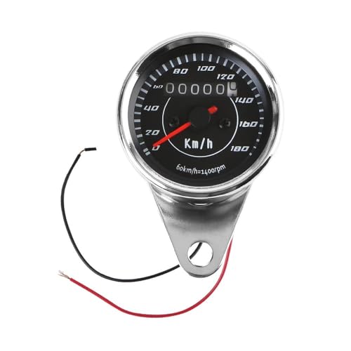 Double compteur de vitesse odomètre tachymètre pour tableau de bord moto