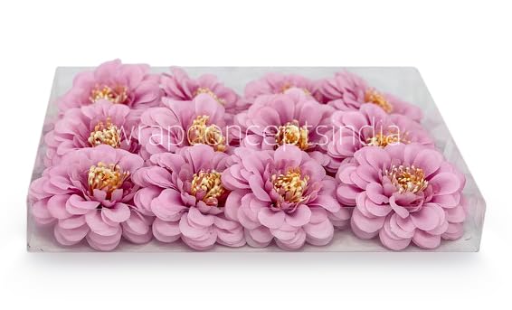 Image of WRAP Concepts Artificial Dahlia Flower Head for Home Decoration and Craft (Lavender)