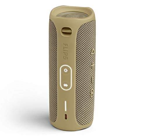 Image of JBL FLIP 5, Waterproof Portable Bluetooth Speaker, Sand