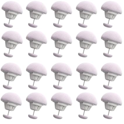 20 Pc's Mushroom Shape Duvet Clips for Comforters, Duvet Clips Fasteners, Anti-Slip Quilt Fixator Set, Non-Slip Unbreakable Quilt Holder, Rust Proof Holding Clips (Multicolor)-image-40