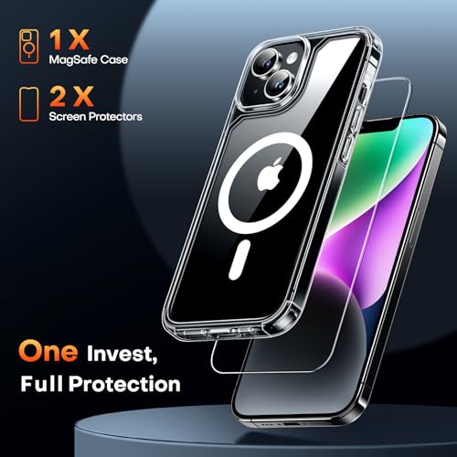 Tauri TAUS-I14/13-1+2+2-CX-CLEAR 3 In 1 Magnetic For Iphone 13 Case thumb #2