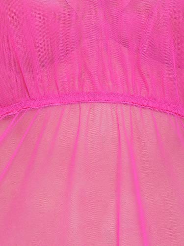Image of Clovia Sheer Babydoll with Thong