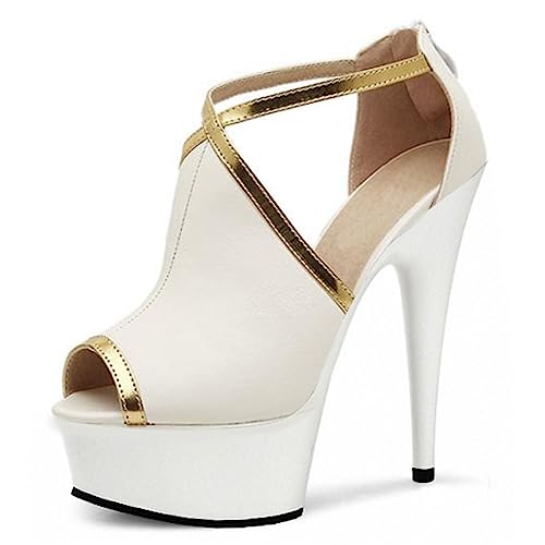 Talons hauts 18cm mode pour soirées et défilés chic YXWYXWA