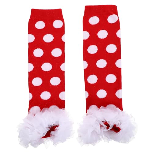 LIFKOME 1 Leg Warmers Boys and Girls Leg Sleeves for Winter Boot Cuff Christmas