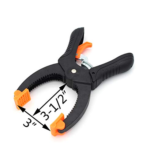 Tueascallk TS121-141JLJ 2 Pcs 10 Inch Heavy Duty Nylon Ratchet Spring Clamps thumb #4
