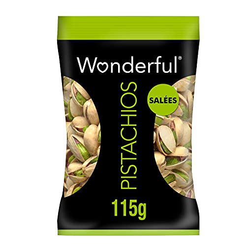 Wonderful Pistachios & Almonds Pistaches grillées & salées 12x 115g mûries sous le soleil californien Cover