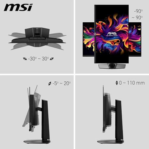 MSI MAG 271QP QD-OLED X24 écran gaming 26,5" WQHD 240Hz - photo 5