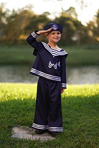 Disfraz marinero azul para niños y niñas miniatura 7