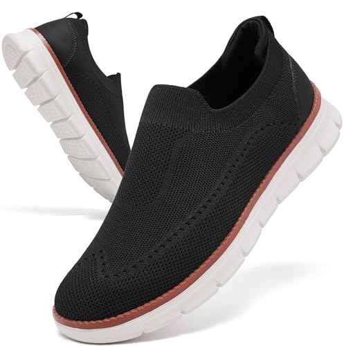 Men's Loafers Walking Gym Slip-On Dress Shoes Fashion Sneakers