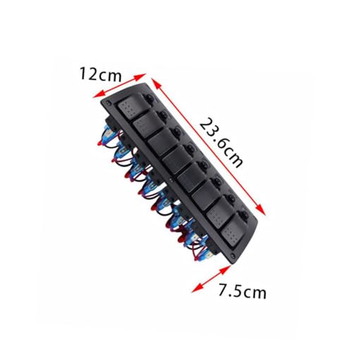 Panneau de commande pour bateau avec positions multiples de remplacement - 2