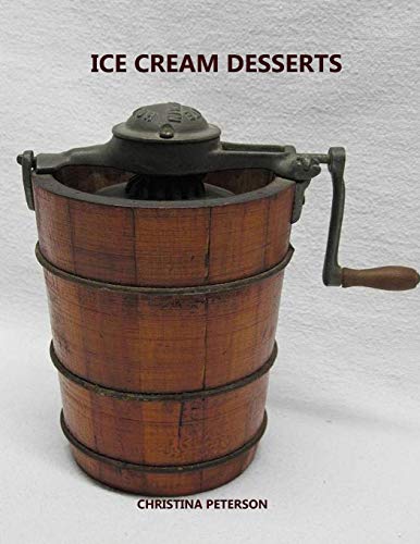 ICE CREAM DESSERTS: Every title has space for notes, Yogurt,