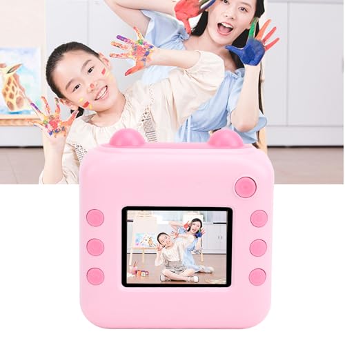 Câmera de Impressão Instantânea, Câmera Instantânea para Crianças, Tomada de Fotos Com Contagem Regr