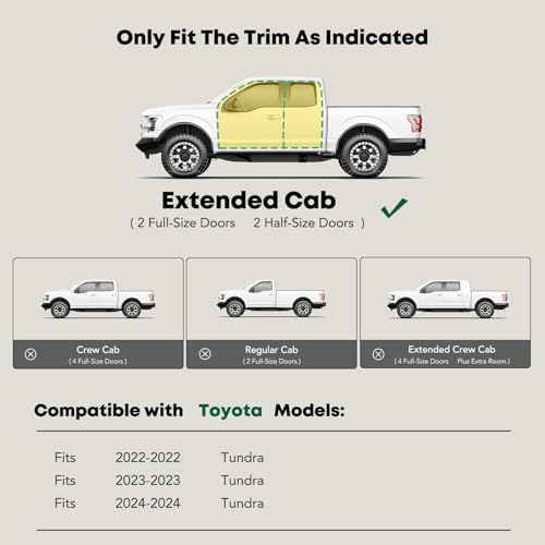 Estribos laterales de acero inoxidable para Toyota Tundra miniatura 2
