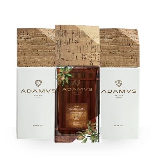 Pack de Amantes Adamus Gin - 2 Ginebras Orgánicas Adamus 70cl y 1 Adamus Signature Edition 2023 70cl