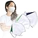 Produktbild 3er Set Gesichtsmaske waschbar | bis zu 76% dickeres Material | Mund Nase Maske waschbar bis 95°C | Mundbedeckung Behelfsmaske | Stoff-Maske für Damen und Herren | Community Maske Stoff mit Baumwolle
