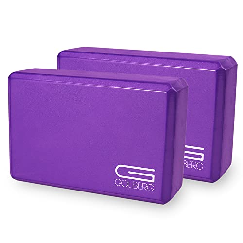 Golberg Foam Yoga Block 1/2/4 Pack