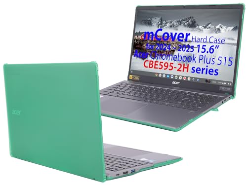 Carcasa mCover Acer ChromeBook Plus 515 evita daños en portátiles CBE595-2 de 15.6 pulgadas