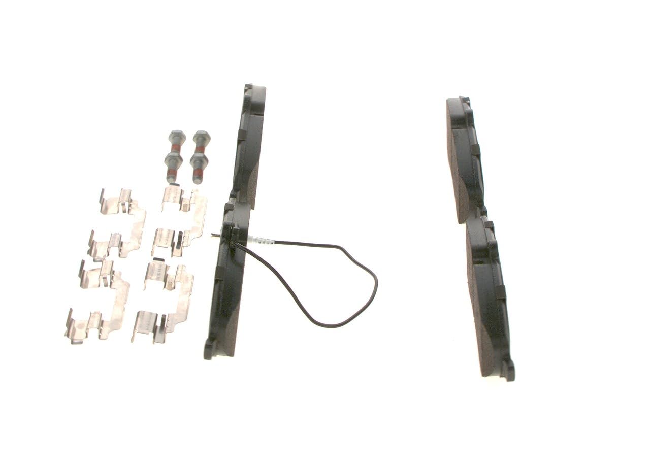 Bosch BP1074 Plaquettes de frein - Essieu avant - certification ECE-R90 - 1 jeu de 4 plaquettes