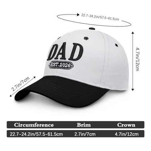 Image of Mothers Day Snapback,Adjustable Embroidered Mom Dad Trucker Hat,Cotton Baseball Cap