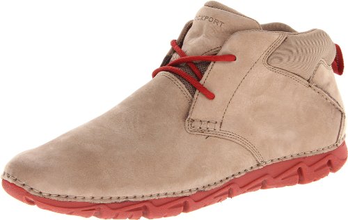 Rockport Men's RocSports Lite 2 Chukka Khaki Taupe Nubuck 11 W (EE)-11 W