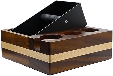 Knock Box Espresso 4 In 1 - Con Tamper E Porta Polvere, Per Macchine 54/58mm - Foto 4