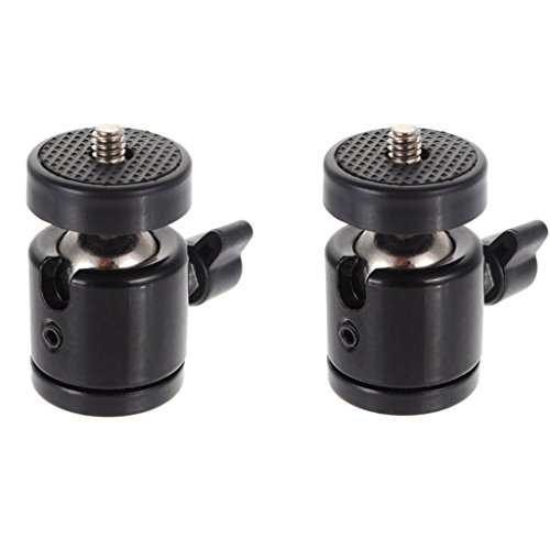BESTEAM 360 Degree Swivel Mini Tripod Ball Head with 1/4