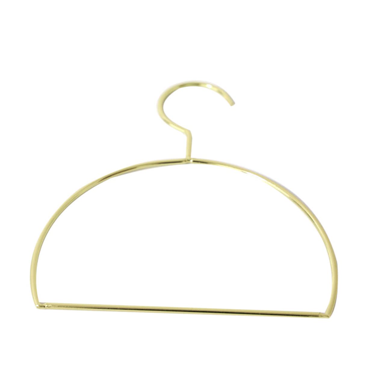 Vaguelly Large Semicircular Metal Scarf Rack and Closet Organizer Stylish Scarf Hanger Space Saving Towel Holder for Efficient Storage Wardrobes Belt and Tie Display Golden