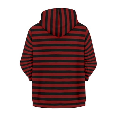 Agoviwo Funny Graphic Zip up Hoodie Boys Fashion Athletic Hoodies Casual Sweatshirt Y2k Hoodie for 6-16 Years2