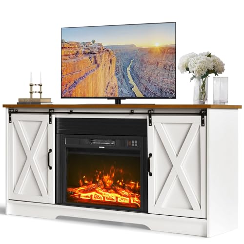 4 Ever Winner FTS0801 Fireplace Tv Stand With 23 Inch Electric Fireplace thumb #5