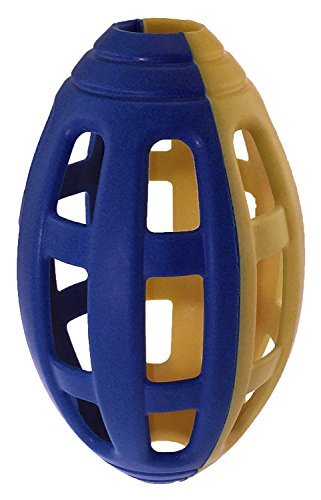 PetSport Flea Flicker Football Strong TPR Toy for Medium to Large Dogs, Great for Fetch and Retrieve