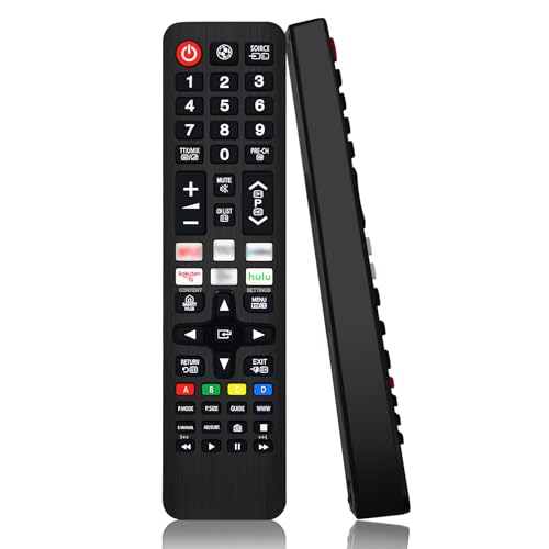 Universelle Samsung TV Fernbedienung Kompatibel mit Allen Smart TVs LED LCD HDTV 3D, Samsung Smart TV Fernbedienung mit Tasten für Netflix