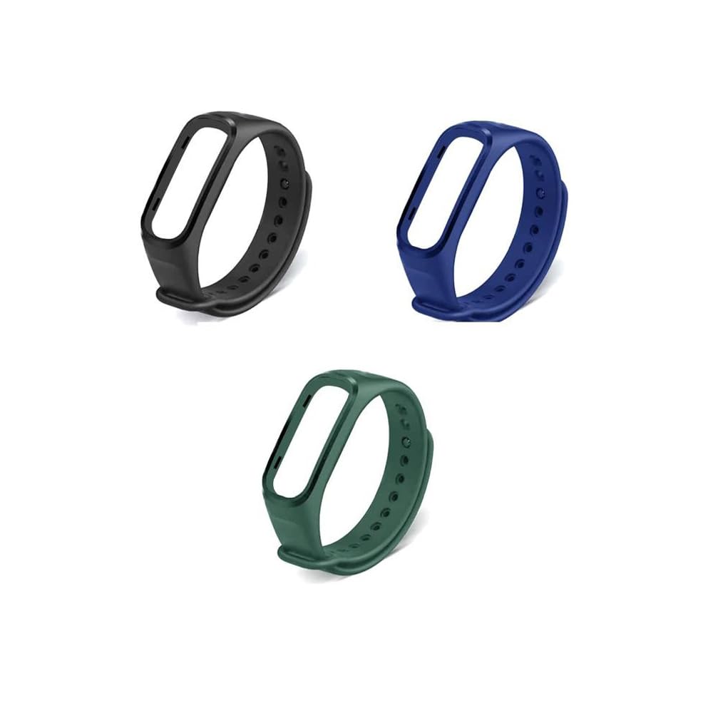 INEFABLE Oneplus Band Strap and Oppo Band Strap Soft Silicone Adjustable Band Strap - Device Not Included - Pack of 1