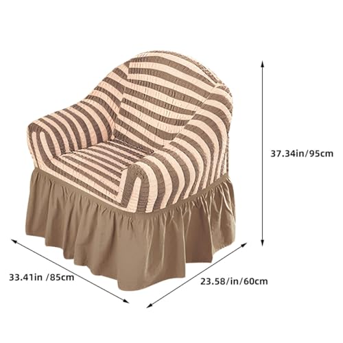 Housse fauteuil inclinable extensible protection salon design - 3