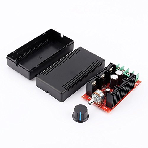 Interrupteur de contrôle de vitesse du moteur, DC 40A 12V 24V 48V 2000W MAX Module de contrôle de la vitesse du moteur Contrôle de la vitesse du moteur...