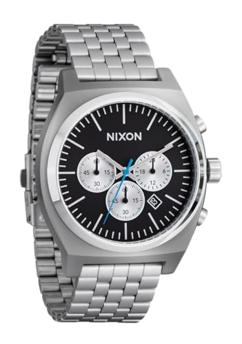 Nixon Time Teller Chrono A972-5266-00 Chrome/Black/Chrome Sunray - Men's