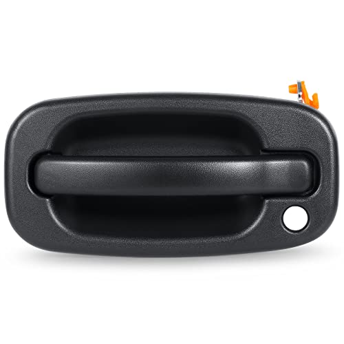 FAERSI Exterior Outside Door Handle Front Left Driver Side for 1999-2007 Chevy Silverado Tahoe Suburban Avalanche GMC Sierra Yukon Denali Cadillac Escalade 77261 15034985